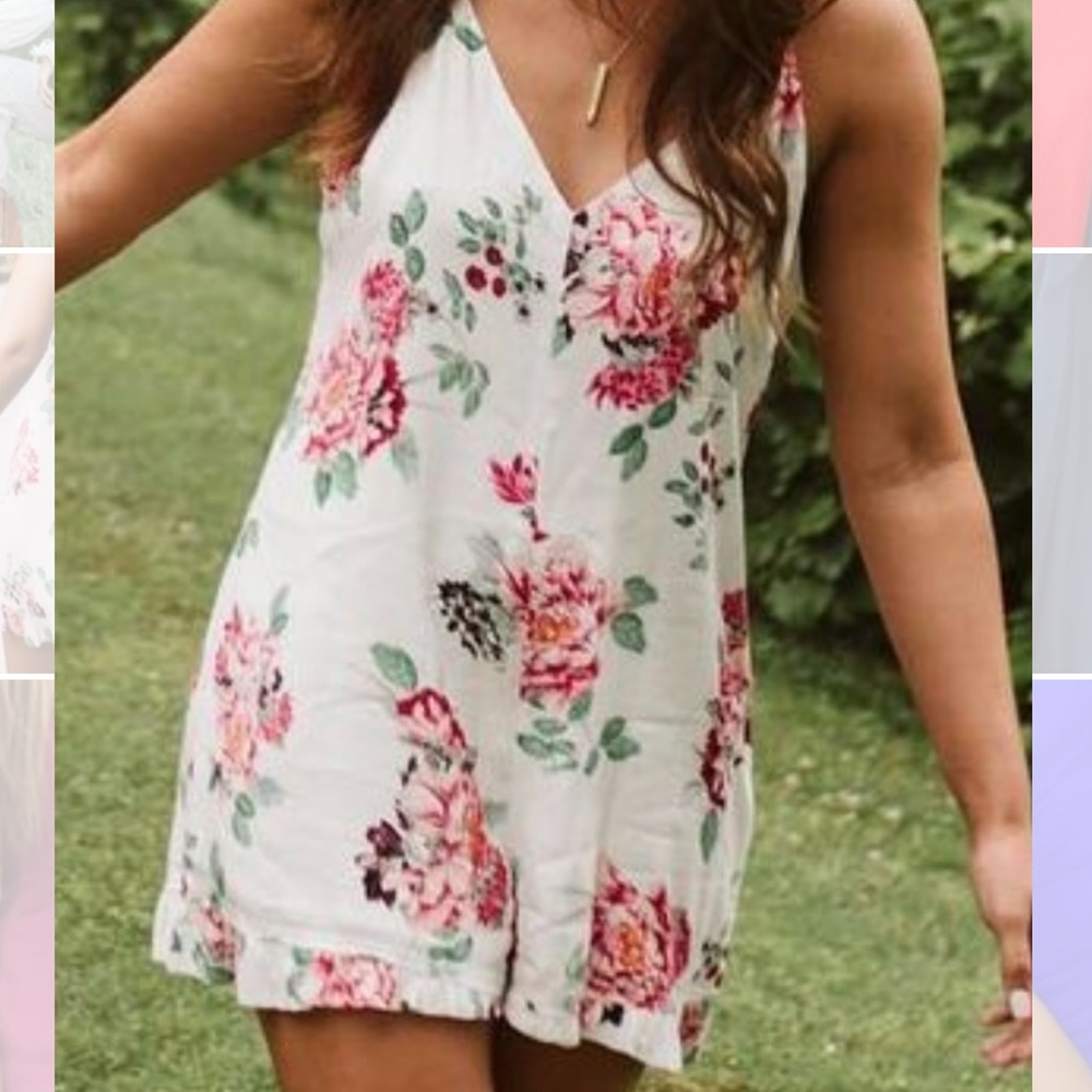 Mink Pink Romper Medium